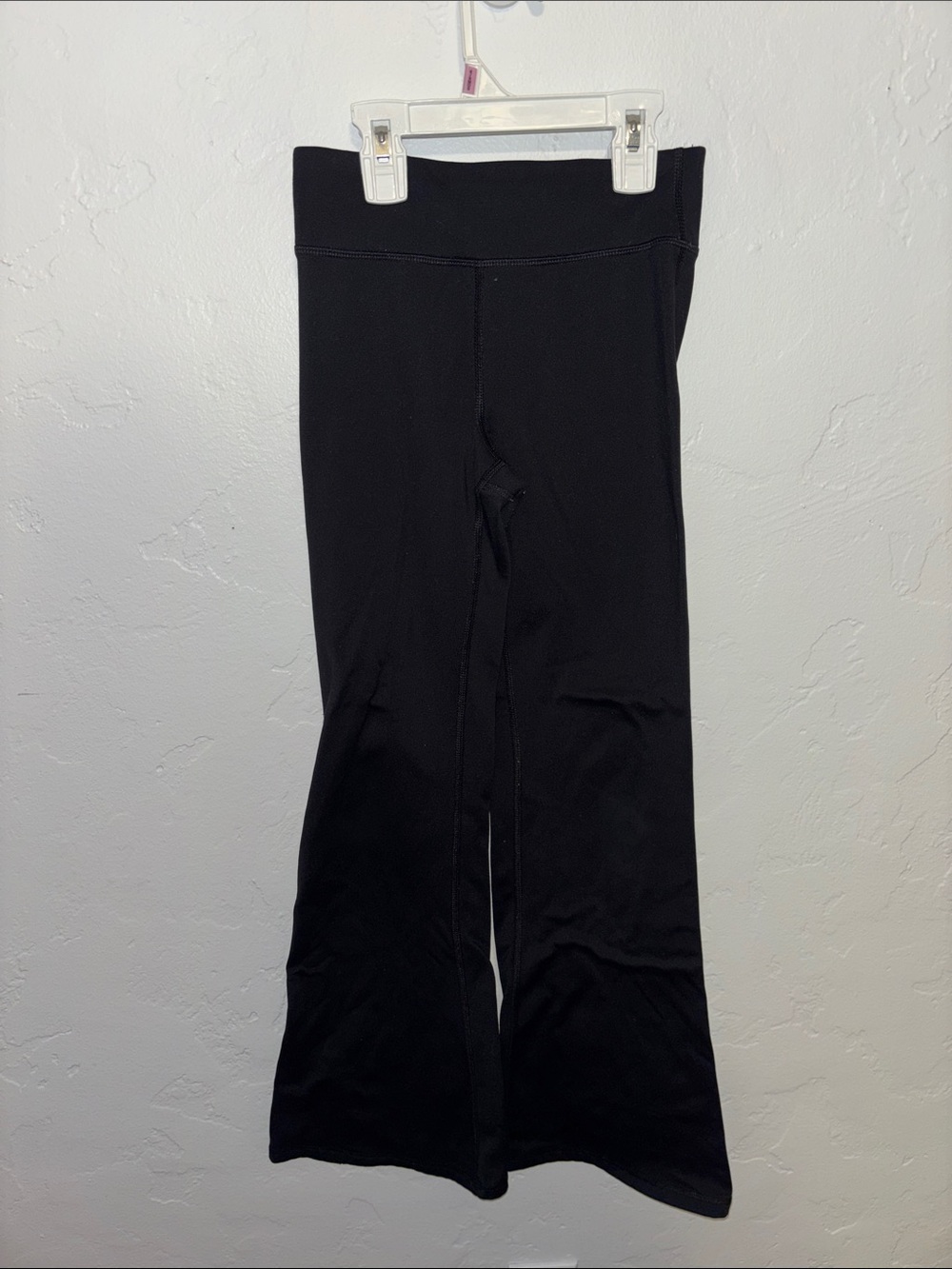90 Degree By Reflex Black Kids Pull-On Flare Leggings